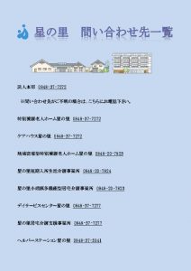 問い合わせ先のサムネイル
